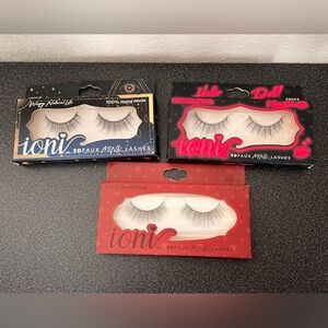 3 Packs Ioni 3D Faux Mink Lashes - Black